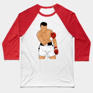 Muhammad Ali - Greatest Of All Time - Drawing Baseball T-Shirt